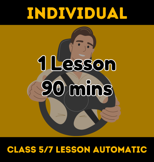 Individual Driving Lesson in Victoria (90mins)